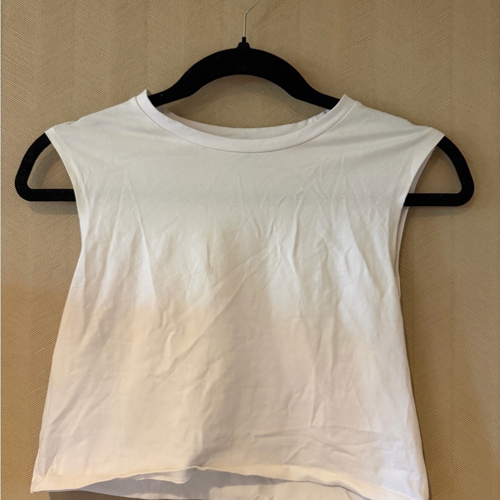 Zara White Tank Top